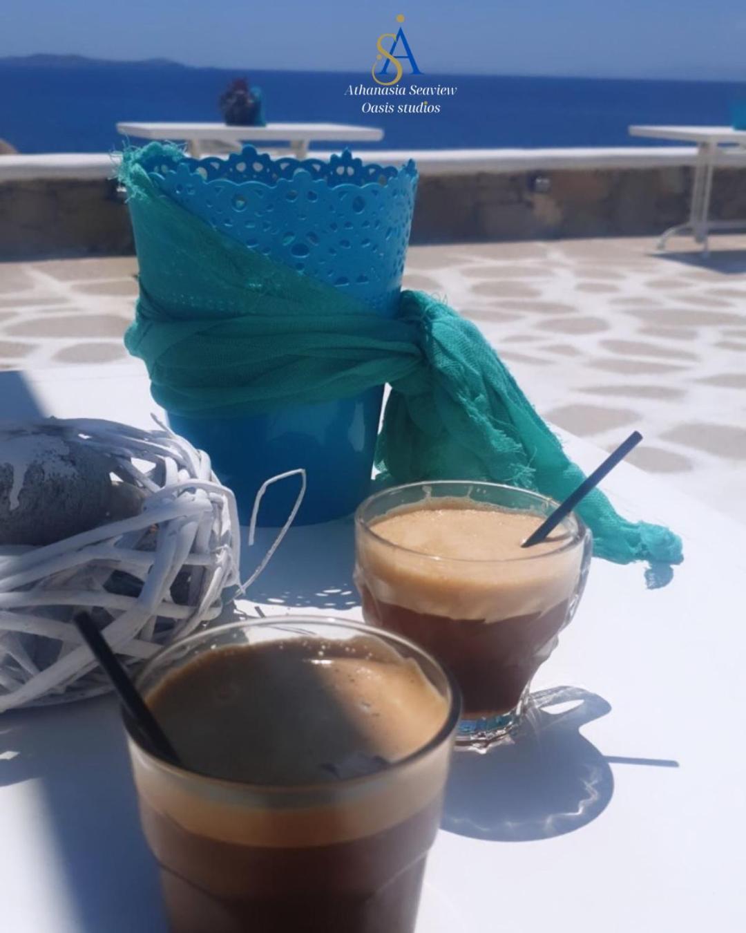 Mykonos Athanasia Seaview Oasis Studios By The Port Houlakia  외부 사진