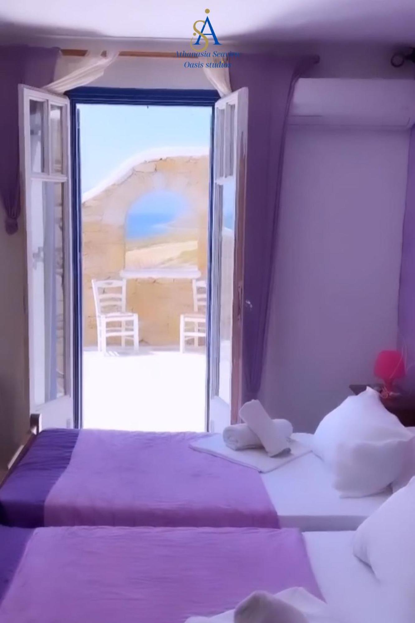 Mykonos Athanasia Seaview Oasis Studios By The Port Houlakia  외부 사진