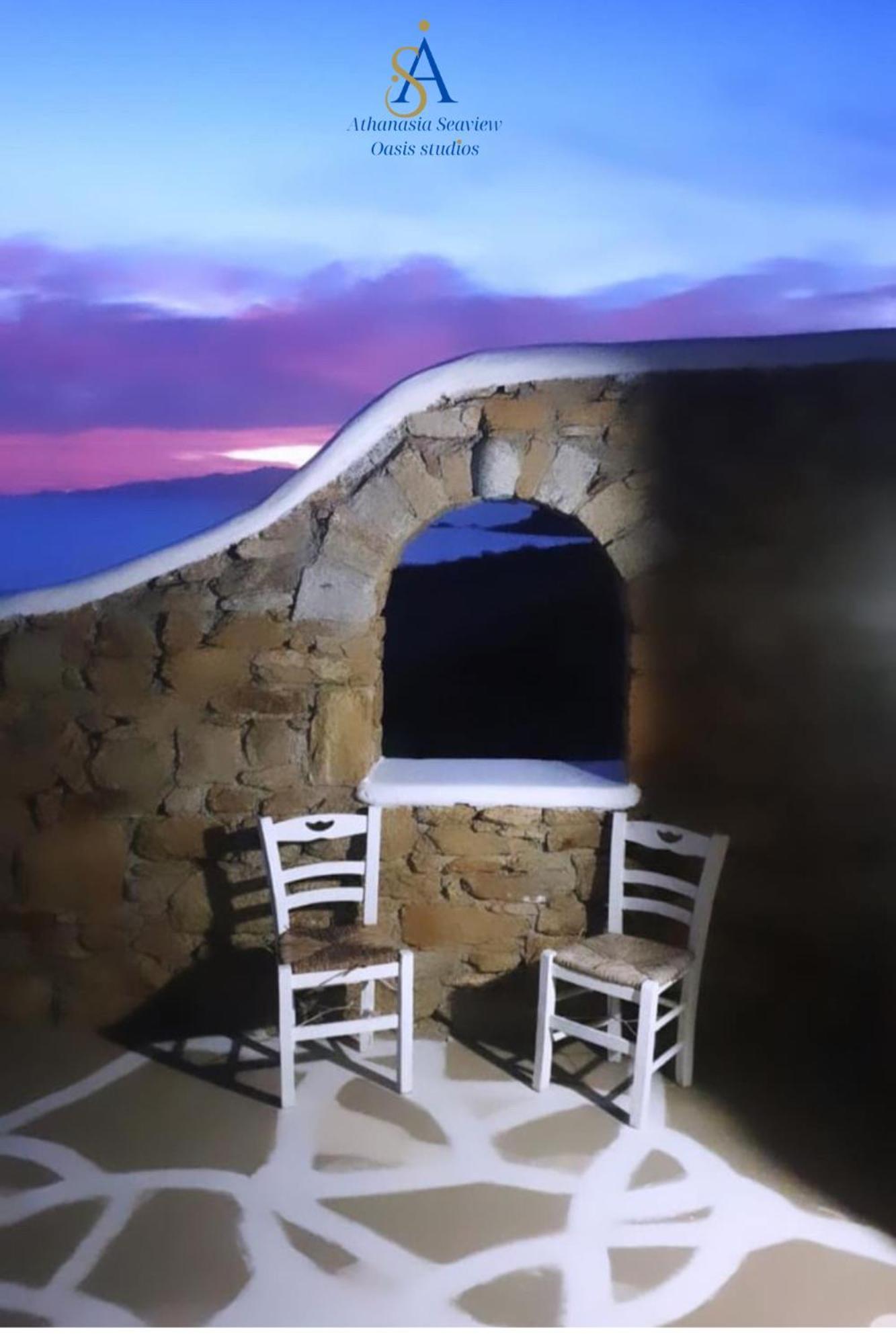 Mykonos Athanasia Seaview Oasis Studios By The Port Houlakia  외부 사진