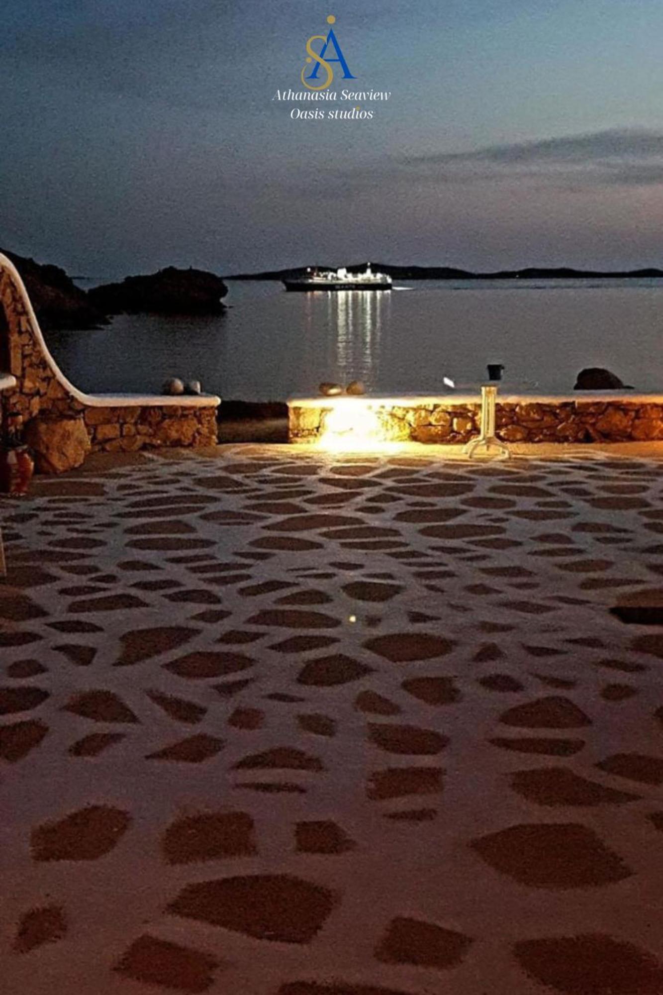 Mykonos Athanasia Seaview Oasis Studios By The Port Houlakia  외부 사진
