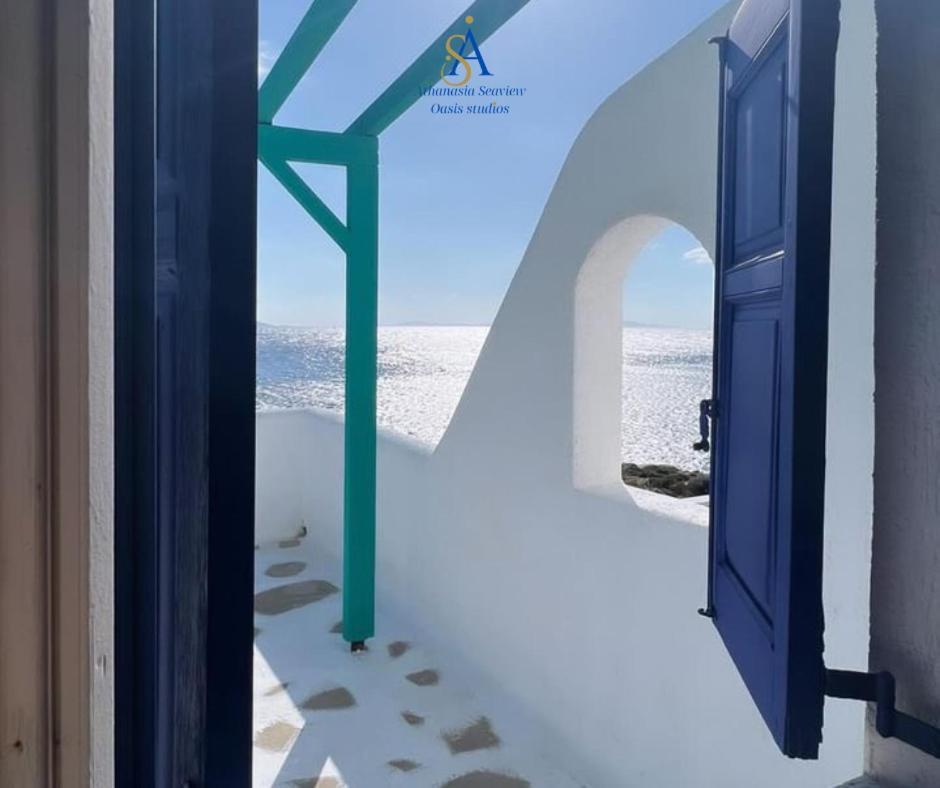 Mykonos Athanasia Seaview Oasis Studios By The Port Houlakia  외부 사진