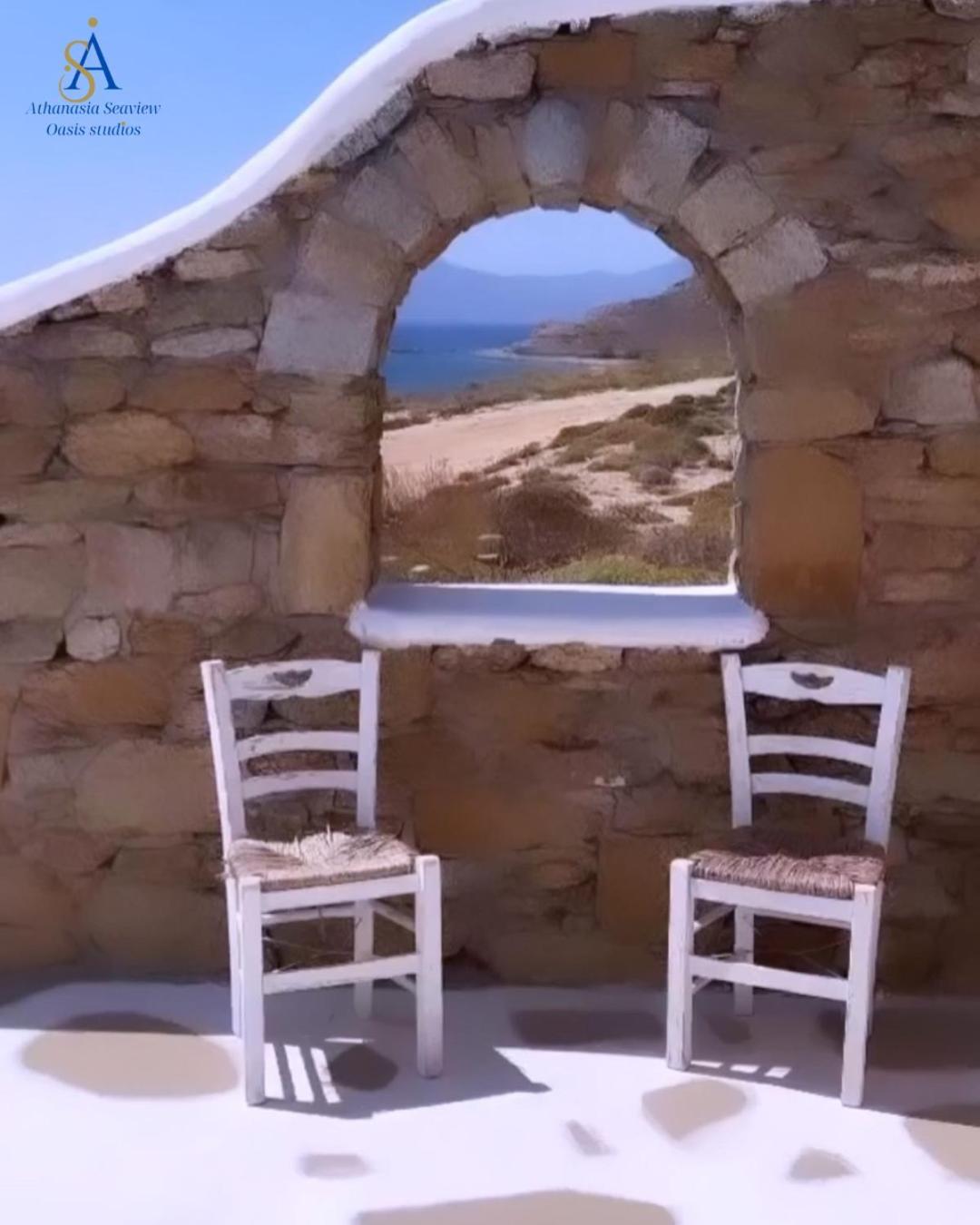 Mykonos Athanasia Seaview Oasis Studios By The Port Houlakia  외부 사진